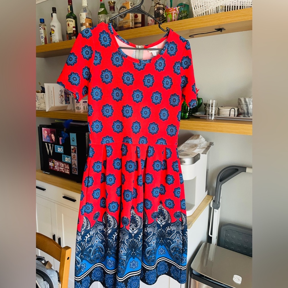 EUC LuLaRoe Amelia Dress (Has Pockets!!)
